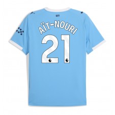 Manchester City Rayan Ait-Nouri #21 Hemmatröja 2025-26 Korta ärmar